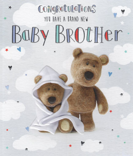 Picture of BABY BROTHER CARD